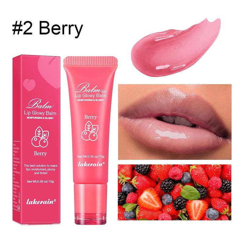 Long-lasting Lip Gloss, Moisturizing Glossy Lip Glaze Stick, Plumping Lip Oil Lip Stick for Girls & Women