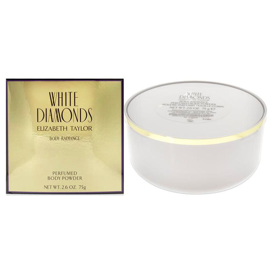 Elizabeth Taylor White Diamonds For Women 2.6 oz Perfumed Body Powder