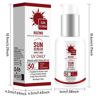 Press Type Sunscreen, Plant Extract Ingredients Gentle Anti-UV, Even Skin Tone, Brightening Skin, Refreshing and Non Greasy, Suitable for All Skin Types