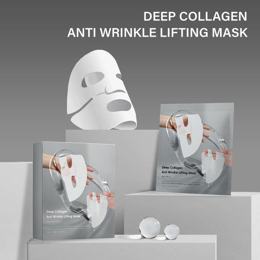 6-Pack Deep Collagen Anti-Wrinkle Power Boosting Mask | The Original Overnight Collagen Mask Suitable for All Skin Types Skincare Skin Repair Comfort