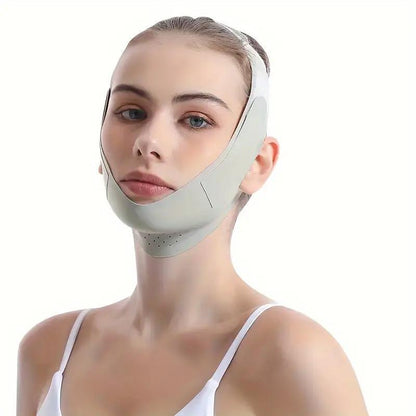 V-shaped Face Lifting Bandage, Breathable Face Skincare Belt, Face Lifting Mask for Women, Facial Skin Care Tool