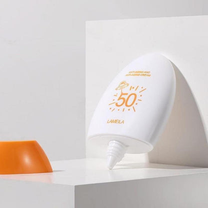 55ml SPF 50 Mineral Sunscreen, Moisturizing Refreshing Sun Protection Lotion, Skincare Product