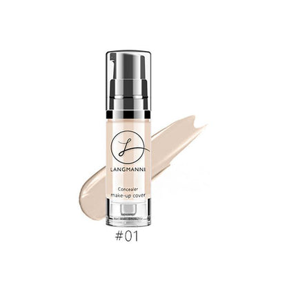 Long-lasting Foundation, Moisturizing Coverage Makeup Cream, Lightweight Concealer Foundation