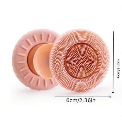 Silicone Face Scrubber, 1 Count?Face Cleaning Brush, Face Massage Brush, Skin Massaging Brush, Professional Skincare Tools for Women