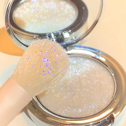 Long-wearing Glitter Eyeshadow Palette Highlighter Palette Powder Palette, Shiny Body Glitter Makeup Highlight Powder, Pearly Face Brightener Makeup Products