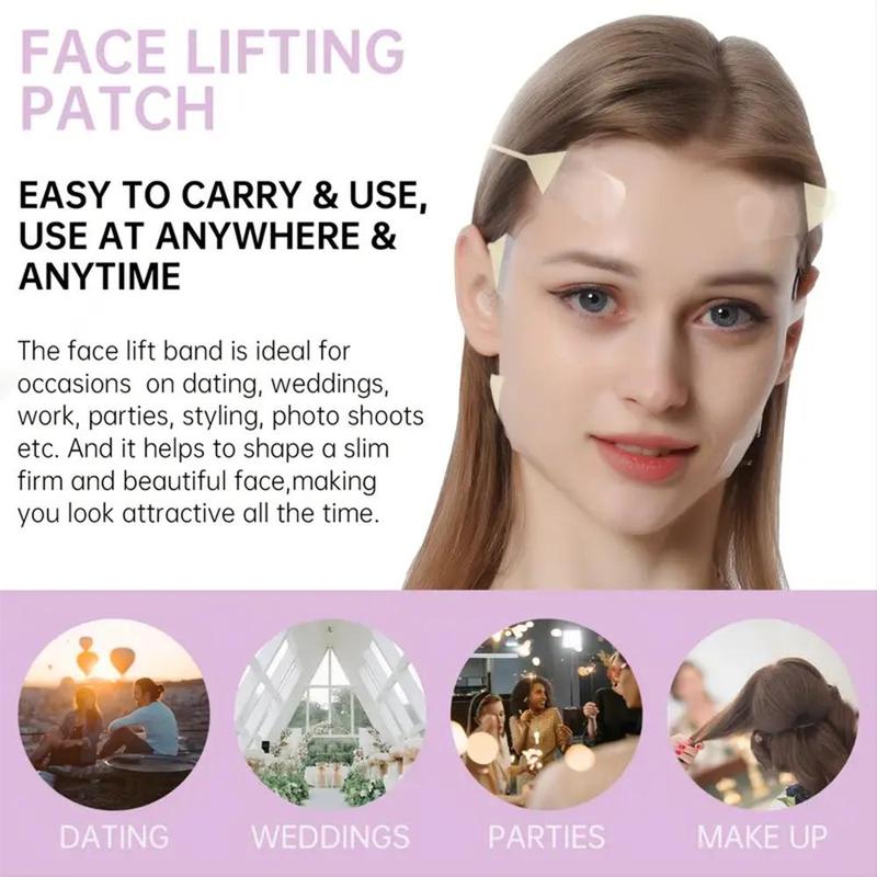 Comfort?Face Lifting Patch, 20pcs Invisible Face Lifting Stickers, Face Tightening Strap, Face Lifting & Firming Tape, Skincare Accessories