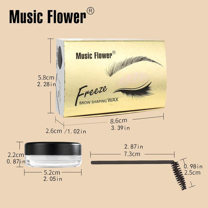 1/2/3pcs Transparent Eyebrow Gel, Brow Shaping Wax, Brow Styling Primer, Eye Brow Makeup Product