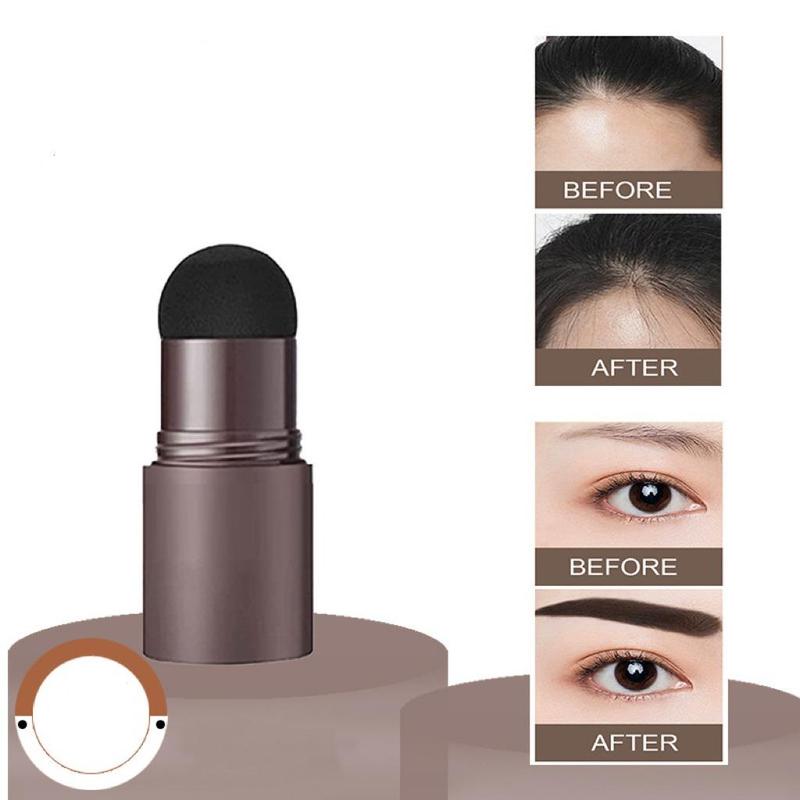 Long-lasting Eyebrow Powder, 1 Count Hairline Powder Stick, Hair Shadow Powder Root Touch Up Powder, Perfect For Eye Makeup And Beauty Routine