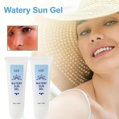 Watery Sun Gel, Evens out Skin Tone Lightweight Sunscreen, Replenishes Moisturizing Essence for Women Girls