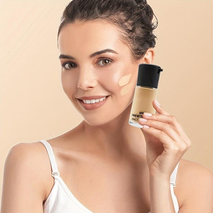 Long-lasting Foundation , Oil Control Foundation, Moisturizing Foundation, Full Coverage Flawless Makeup Cream, Lightweight Concealer Foundation