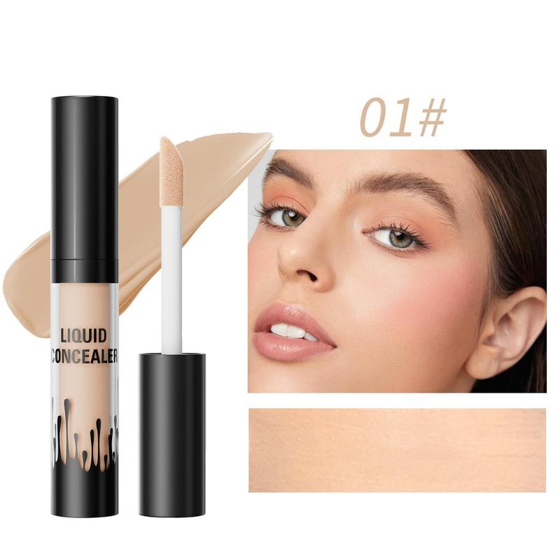 Long-lasting Liquid Concealer, Waterproof Concealer, Lightweight Full Coverage Flawless Makeup Cream, Makeup Product for Women & Girls