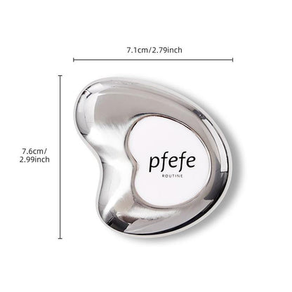 Comfort Skincare Pfefe Cryo Guasha Stainless Steel with Silicone Handle for Face Puffiness, Summer Gifts, Dark Circles, Summer Skincare, Body Care Products