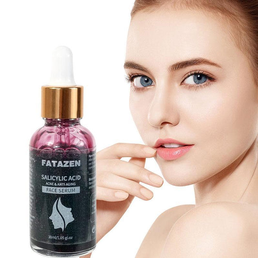 Natural Organic Salicylic Acid Hyaluronic Acid Serum (1 Piece), Skin Care Face Serum, Suitable for All Skin Types