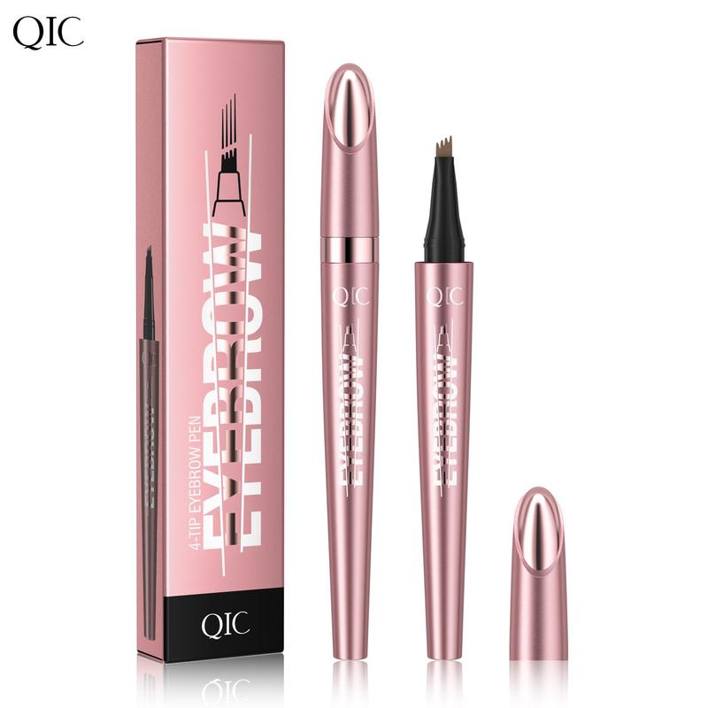 Waterproof Eyebrow Pencil, Long Lasting Eyebrow Liquid Pencil, Brow Styling Brush, Sweat Proof High Pigmented Brow Shading & Filling Pencil, Makeup Tool Easy To Apply