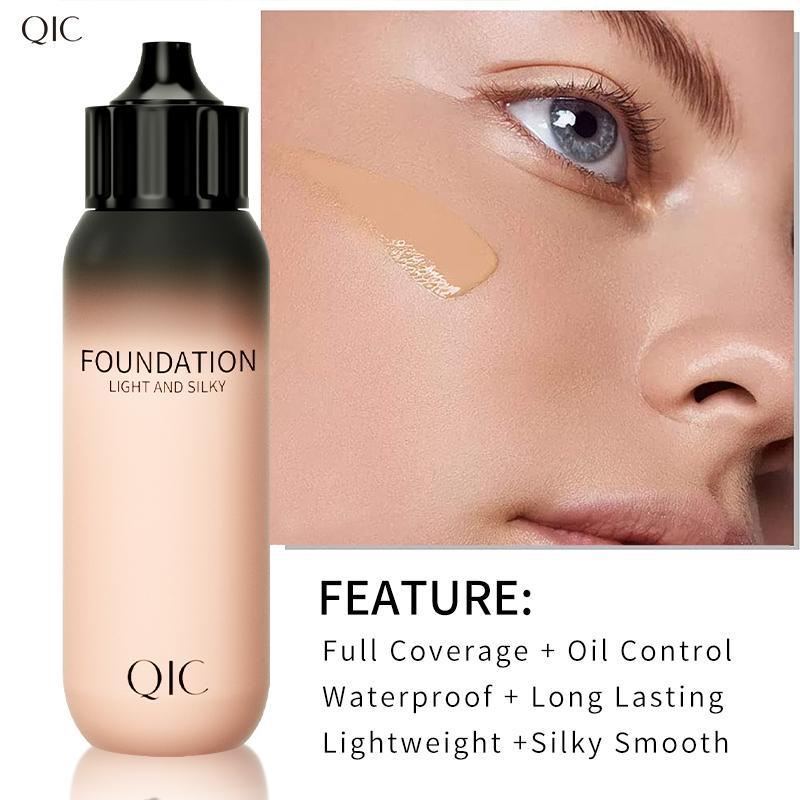 Long-lasting Liquid Foundation, Lightweight?Hydrating?Concealer?Foundation, Flawless Makeup Foundation,?Moisturize?Skin & Cover Pores