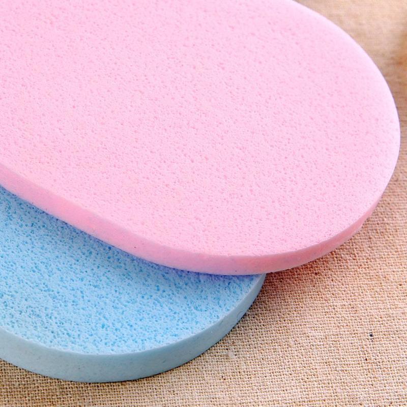 Random Color Thicken Soft Facial Cleaning Sponge, 1 Count Reusable Makeup Remover Facial Cleaning Puffs, Face Washing and Skin Cleansing Pads, Facial Skin Care Puff