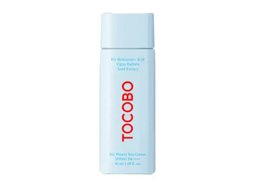 TOCOBO - Bio Watery Sun Cream (SPF 50+ PA++++) 50ml, Sunscreen Moisture Moisturizing Korean Facial Skincare, Silky Uv Skin Repair