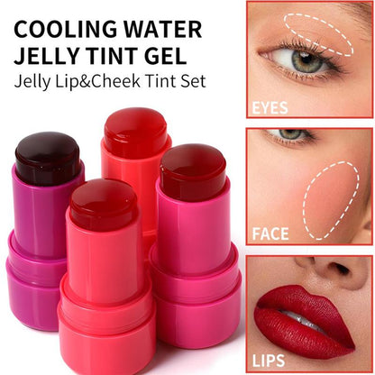 Long Lasting Blush, Multifunctional Blush Stick for Face, Easy Coloring Lip Sticks and Rouge, Moisturizing Lip Stick, Suitable for All Occasions Makeup, Girls and Women Makeup Accessories