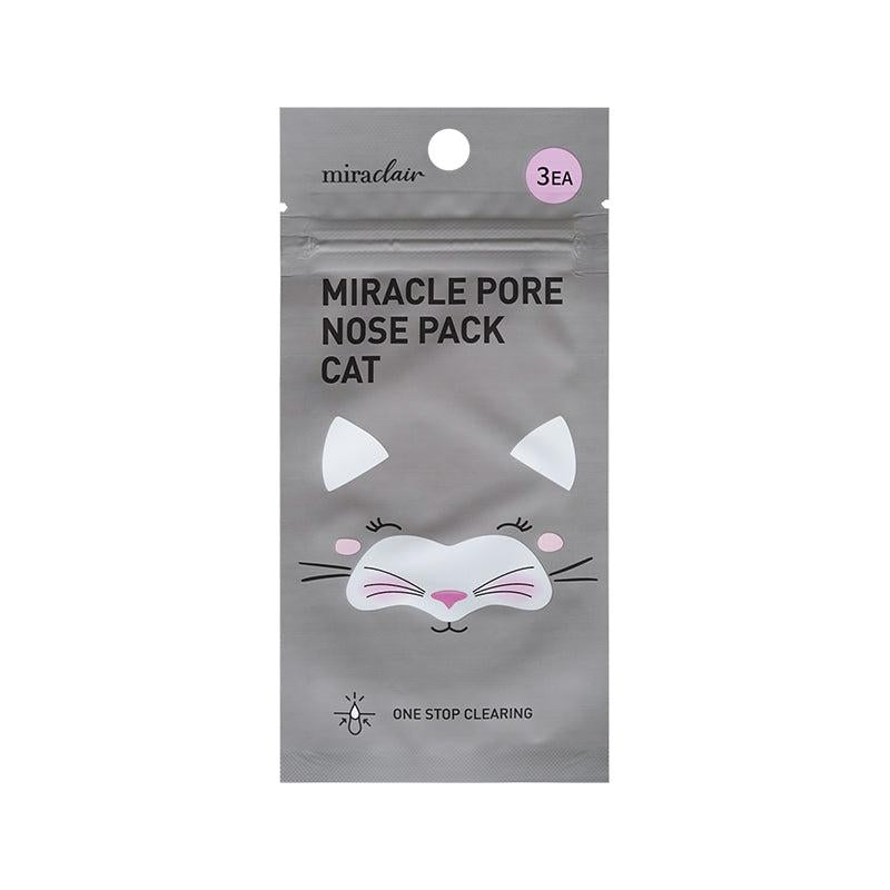 Miraclair Cat Miracle Pore Nose Pack 3 Pack