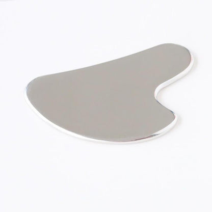 Stainless Steel Facial Gua Sha Board, Face Massage Board, Facial Massage Tool for Face Lifting, Skin Care Tool for Women