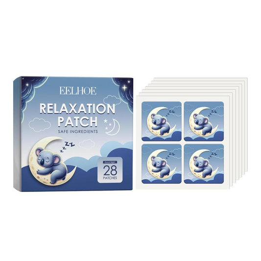 Relaxation Patch, 28pcs/set Sleep Aid Patch, Deep Sleep Patch, Mood Elevation Patch, Self-help Stress Relief Patch, Suitable for Adults