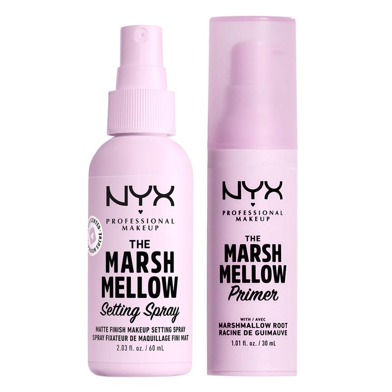 Marshmellow Set: Smoothing Primer & Setting Spray, NYX Professional Makeup