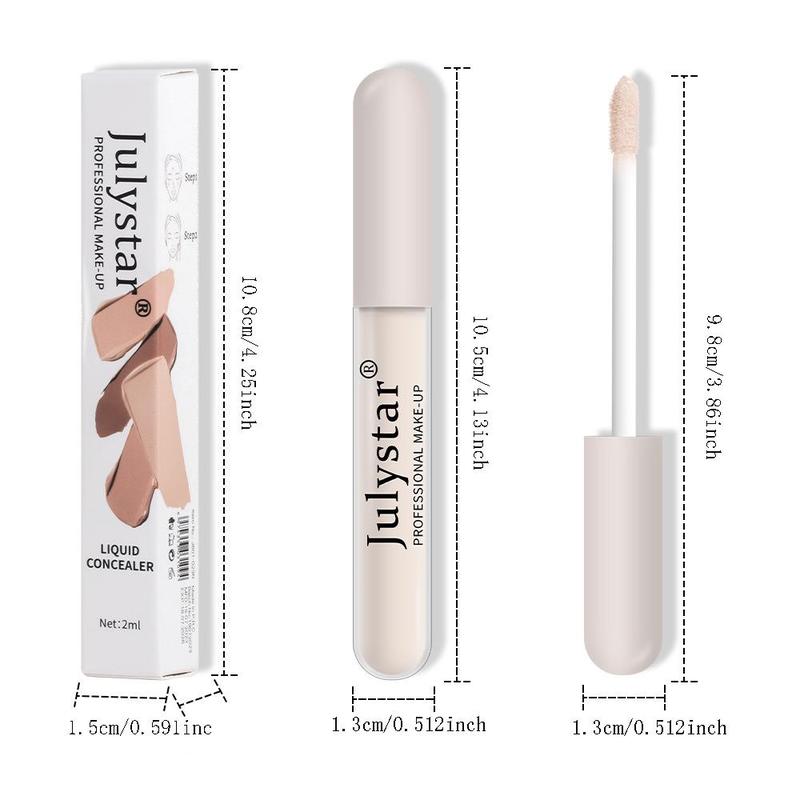 Long-lasting Concealer, 6pcs/set Natural Face Covering Cream, Makeup Accessories for Women