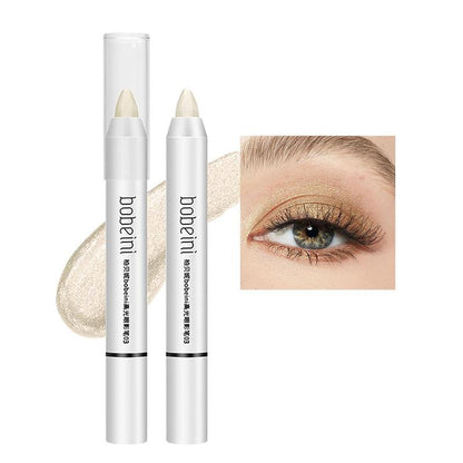 Long Lasting Eyeshadow Pen, 1 Count?Waterproof Highlighter Pen, Eye Brightener Stick, Natural Eye Shadow Highlighting Pen, Long Lasting Sweat Proof Eyeliner Pen, Eye Brightening Make Up Stick