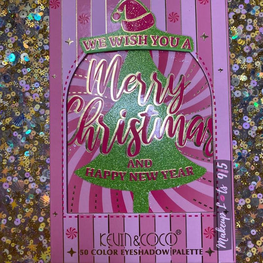 Merry Christmas Eyeshadow Book