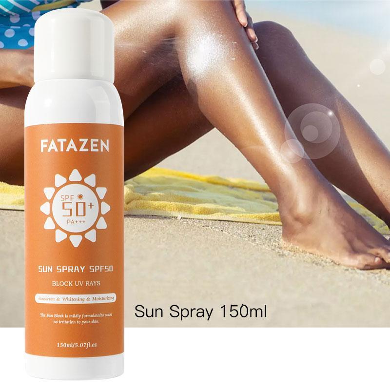 SPF 50+ Moisturizing Sunscreen Spray, 1 Piece Anti-sunburn Sun Screen for Face & Body, Sun Care Product for Women & Men