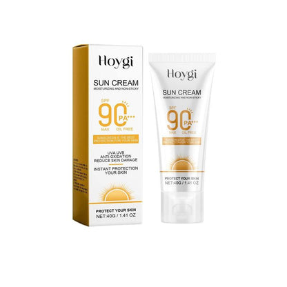 Sun Cream, Gentle and Non-irritating Sunscreen, Refreshing and Non-sticky Moisturizing Sun Care Cream, Sun Care Product for Outdoor