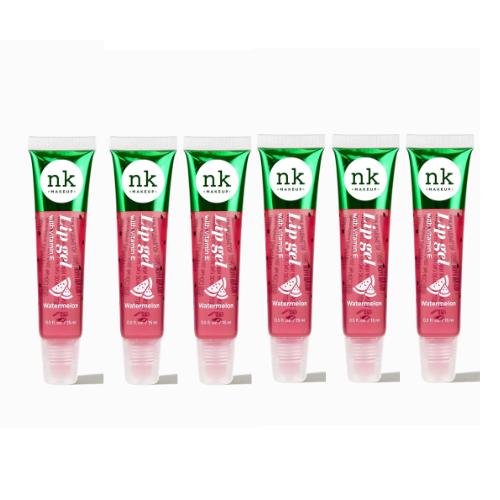 Watermelon 6 Pack Nicka K Nourishing Vitamin E Lip Gel Watermelon Flavor