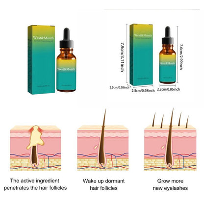 Natural Eyelash Extensions Oil, 10ml Natural Eyelash Extensions Oil, Eyelash Care Oil, Eye Lash Care Product for Women