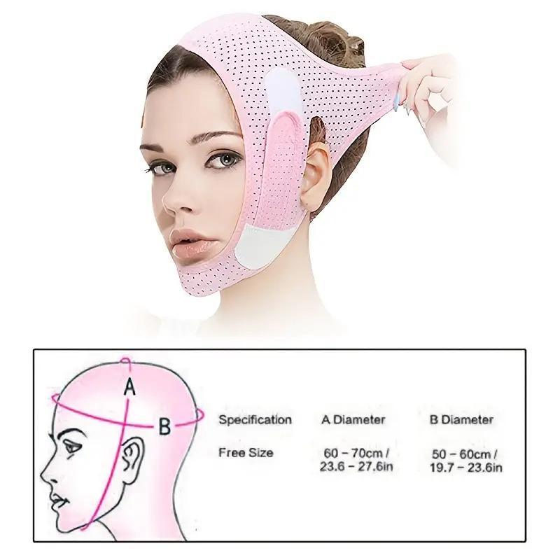 1 Piece Face Lifting Bandage, V-line Face Lift Mask, Firming Face Bandage, Double Chin Reducer, Slimming Bandage for Men & Women, Beauty Accessories for Daily Use