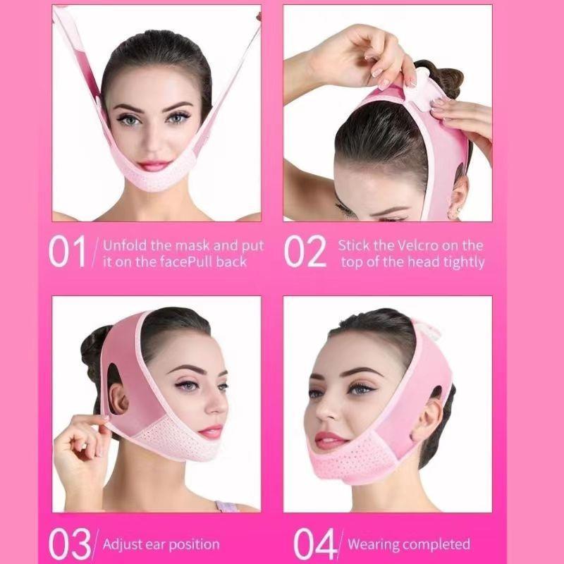 Double Chin Shaper, V Line Face Lifting Mask, Face Slimming Strap, Chin Band, Trending Products, Summer Gift, Mouth Breather Jaw, Summer Skincare Tool