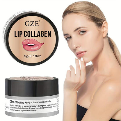 Lip Collagen Mask, 1 Count Lip Sleeping Mask, Overnight Lip Plumper Lip Masks, Hydrating Lip Masks, Daily Skincare Products