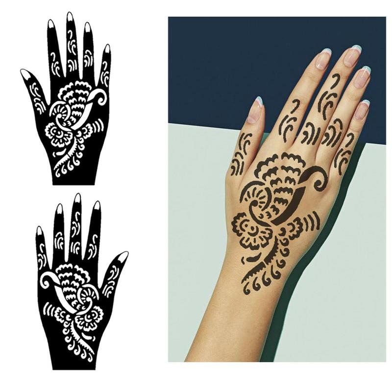 Mixed Pattern Tattoo Stencil, 22pcs/set Creative Henna Stencil, Henna Tattoo Stencils for Women & Girls, Body Art Stencils for Festival, Fake Tattoos Custom, Back to School