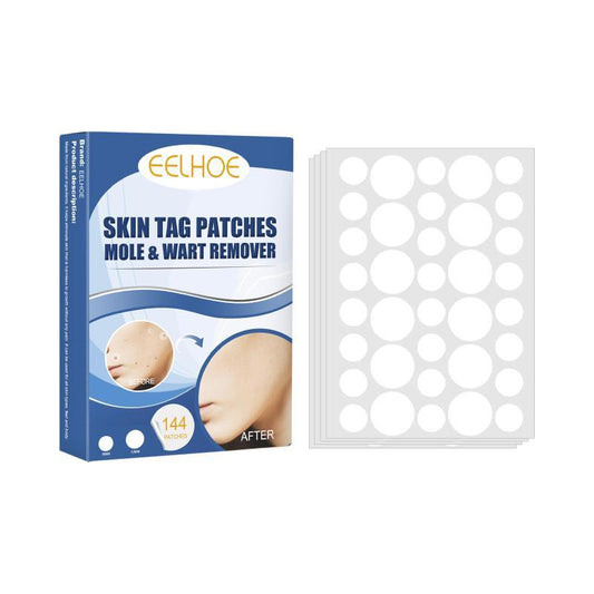 1 Box Disposable Skin Cover Patch, Natural Ingredients Skin Tag Patches, Pimple Patches, Moles & Warts Removing Patches, Non-stimulating On Skins, Daily Skincare Products