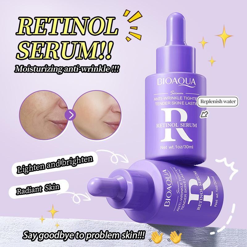 Retinol Serum, 1 Count Skin Tightening and Lifting Moisturizing Serum, Hydrating Nourishing Skin Care Serum, Face Lotion for Women and Men All Skin Types