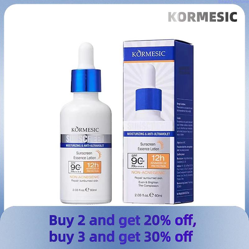 KORMESilC Sunscreen Essence Lotion, UV Protection SPF9§°PA++++, 60ml Facial Skincare Comfort Skin Repair