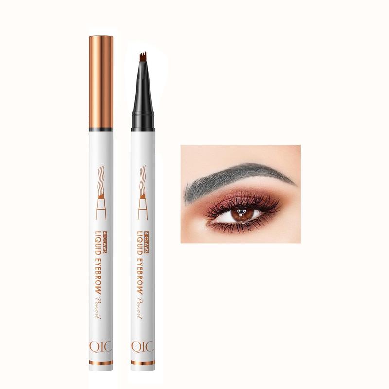 4 Claw Liquid Eyebrow Pencil, 1 Count Waterproof Long Lasting Eyebrow Pencil, Makeup Tool For Women Girls