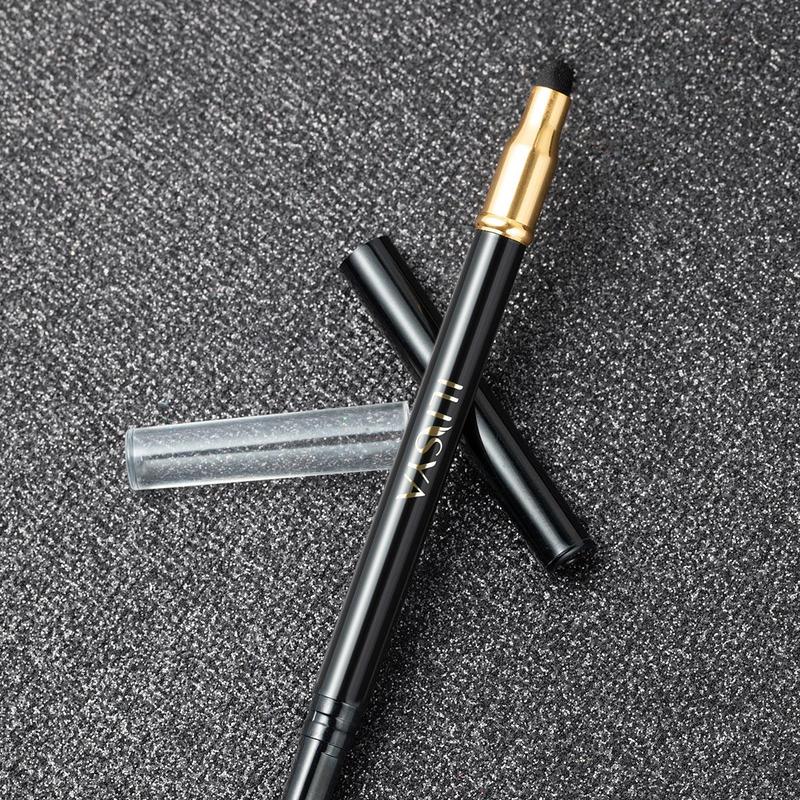 Double Head Eyebrow Pencil (1 Piece), Long Lasting Eyebrow Pen, Brow Styling Pen, Brow Shading & Filling Pencil, Brow Sponge Brush Makeup Tool, Eye Brow Makeup Products