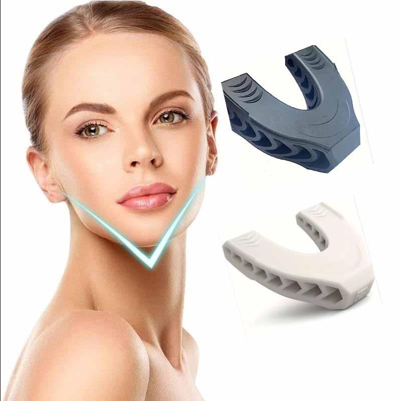 Silicone Jaw Exerciser for Men and Women, Jawline Exerciser for Beginner, Jawline Muscle Training Tool