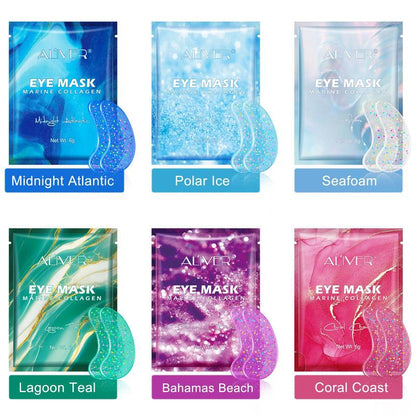 Collagen Eye Mask, 12 Pairs/box Moisturizing Eye Mask, Brightens and Smoothes The Eye Area, Eye Care Product for Women & Men