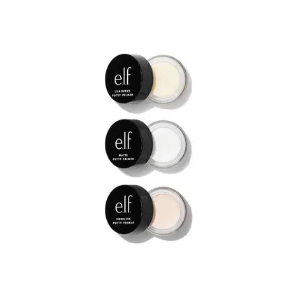 e.l.f. Putty Primer Trio Poreless Matte Luminous 3 x 0.14 oz