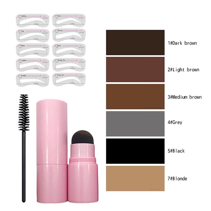 Sweatproof Long Lasting Eyebrow Stamp, 1 Count Waterproof Eyebrow Tinted Cream, Eyebrow Makeup Product for Women & Girls