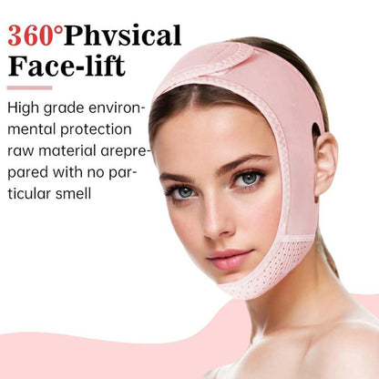 V Line Lifting Mask with Chin Strap for Double Chin, Face Skincare Lifting Belt for Women, Beauty & Personal Care Product