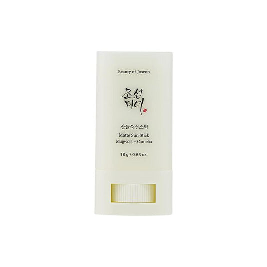 [Beauty of Joseon] Matte Sun Stick : Mugwort + Camilia 18ml, Long-Lasting UV Protection & Hydrating, Matte Finish