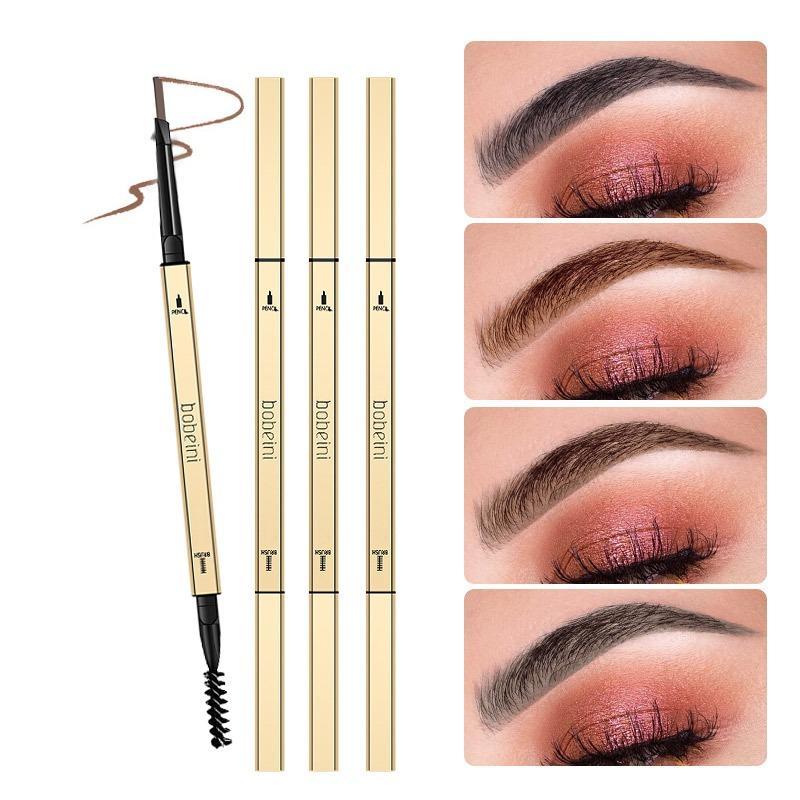 Long Lasting Eyebrow Pencil, 1 Count Brow Styling Brush, Brow Shading & Filling Pencil, Cosmetic Products