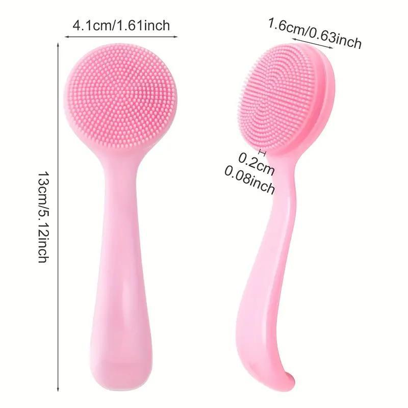 Silicone Face Mask Brushes, 5pcs/set Mask Applicator Spatulas & Face Wash Brushes, Professional Skincare Tools for Daily Use